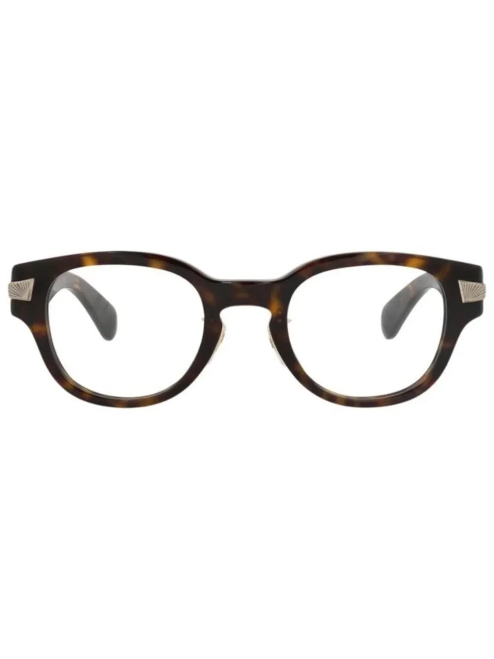 New Gucci Womens Round/Oval Havana Havana Transparent Fashion Designer Eyeglasse